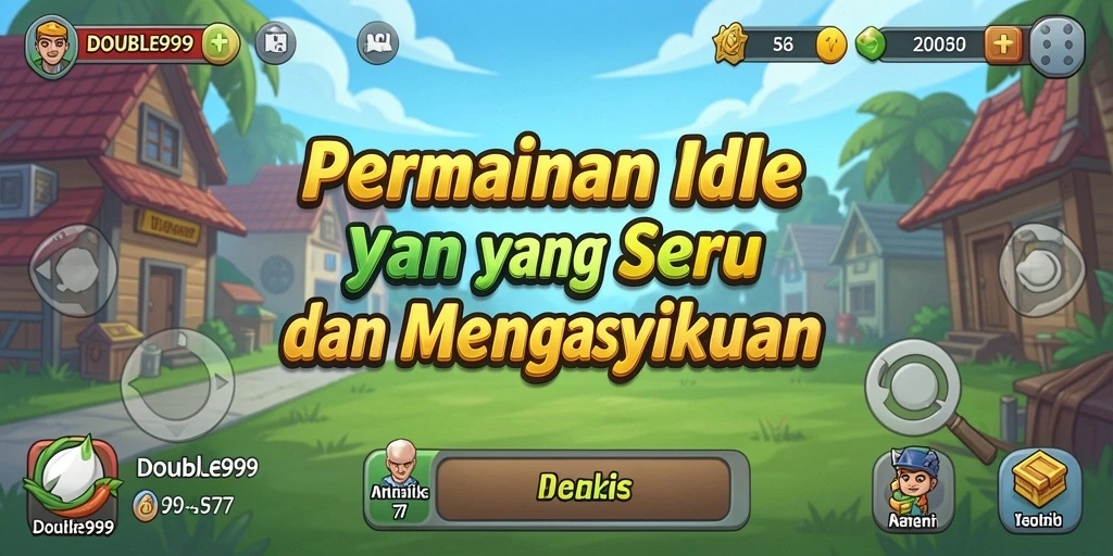 Screenshot gameplay <strong>DOUBLE999</strong> yang menampilkan keseruan bermain Idle.