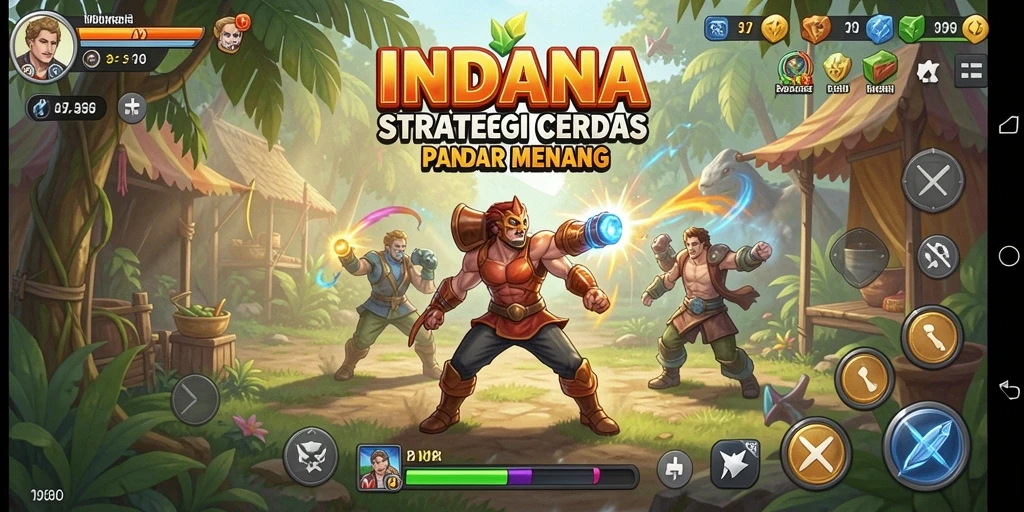 Tampilan gameplay strategis dalam <strong>INDAAA</strong> yang menantang dan menarik.