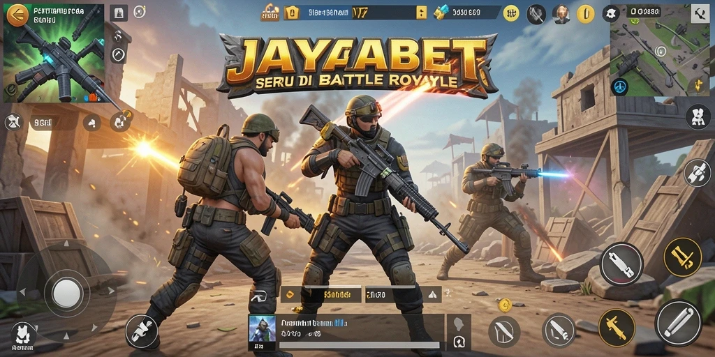 Tampilan gameplay mendebarkan di JAYABET dengan pertempuran intens.