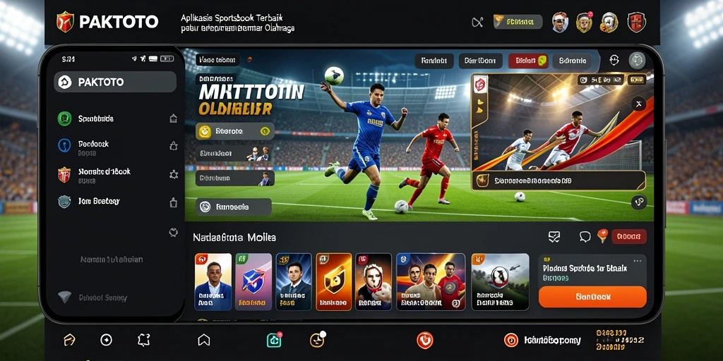 Tampilan gameplay taruhan olahraga di PAKTOTO.