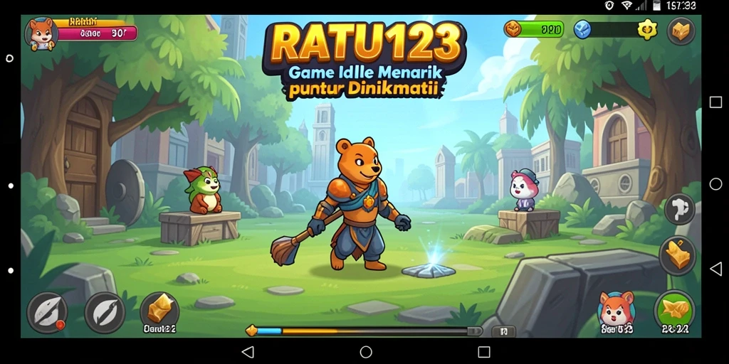 Tampilan gameplay RATU123 yang menarik dan interaktif.