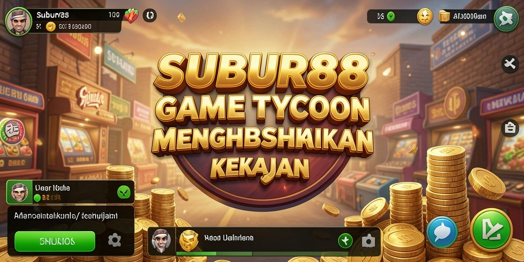 Tampilan screenshot utama SUBUR88 menampilkan keseruan gameplay Tycoon.